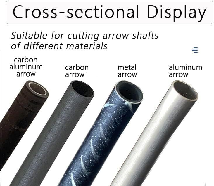 Archery Arrow Saw Electric Carbon Arrow Cutter Adjustable Arrow Shaft DIY Shoot